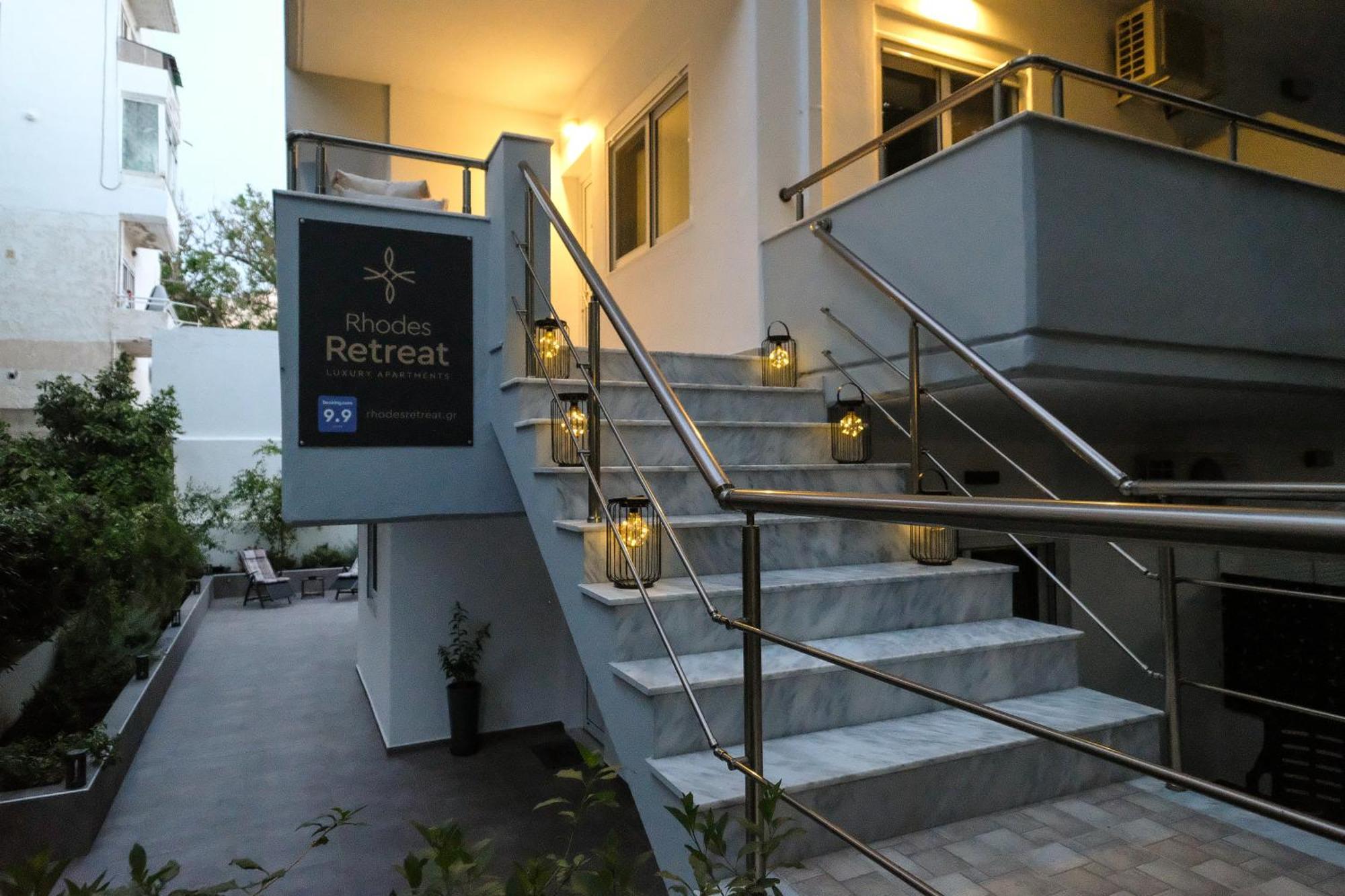 Rhodes Retreat: Modern Comfort In Serene Luxury Rhodes City Eksteriør bilde