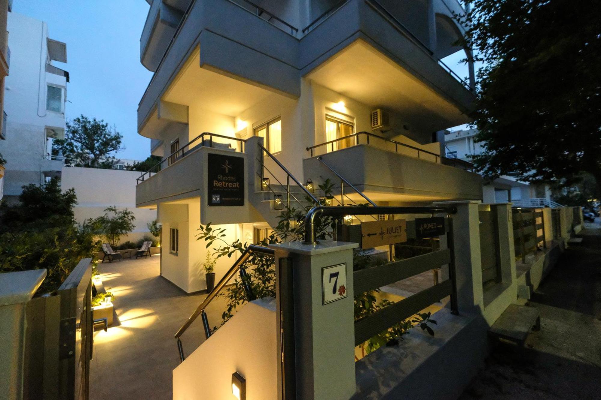Rhodes Retreat: Modern Comfort In Serene Luxury Rhodes City Eksteriør bilde
