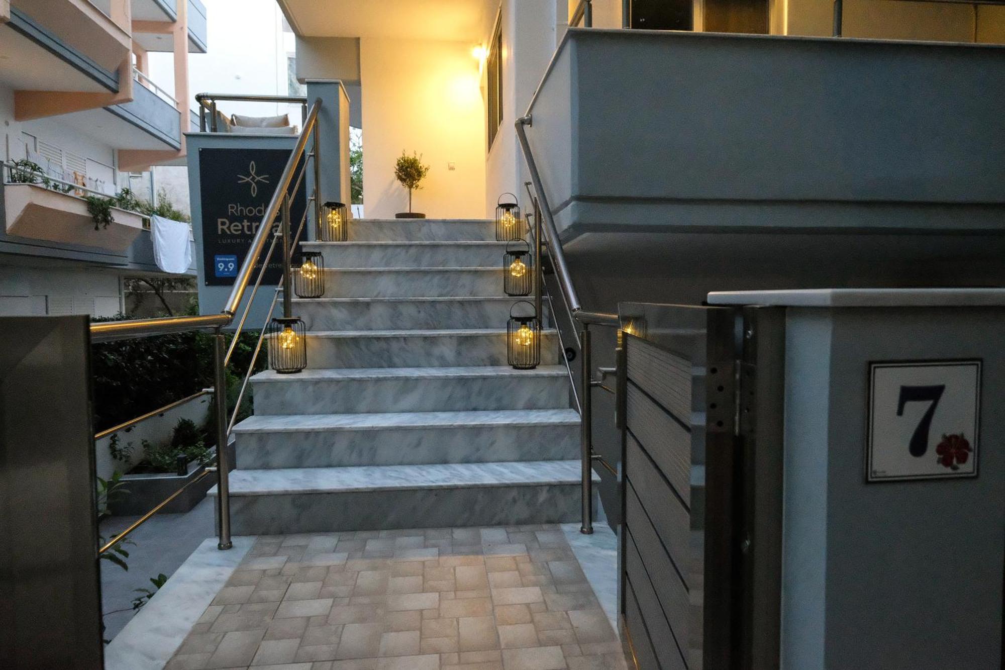 Rhodes Retreat: Modern Comfort In Serene Luxury Rhodes City Eksteriør bilde